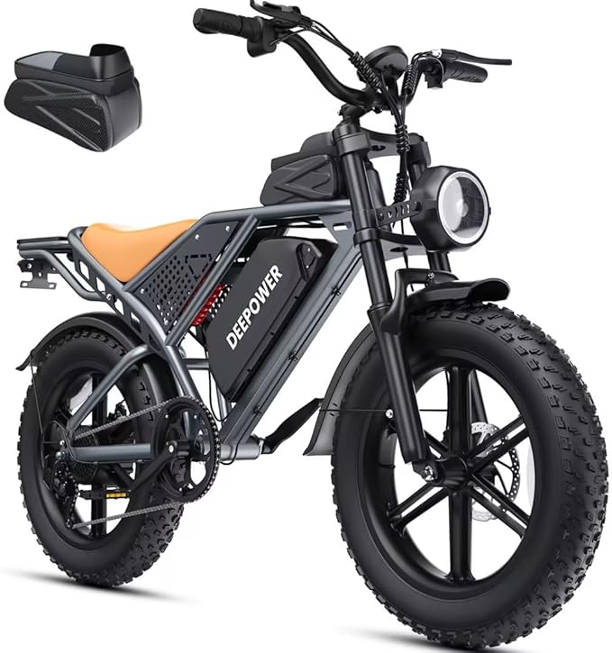 DEEPOWER QS7 Vélo Électrique tout terrain